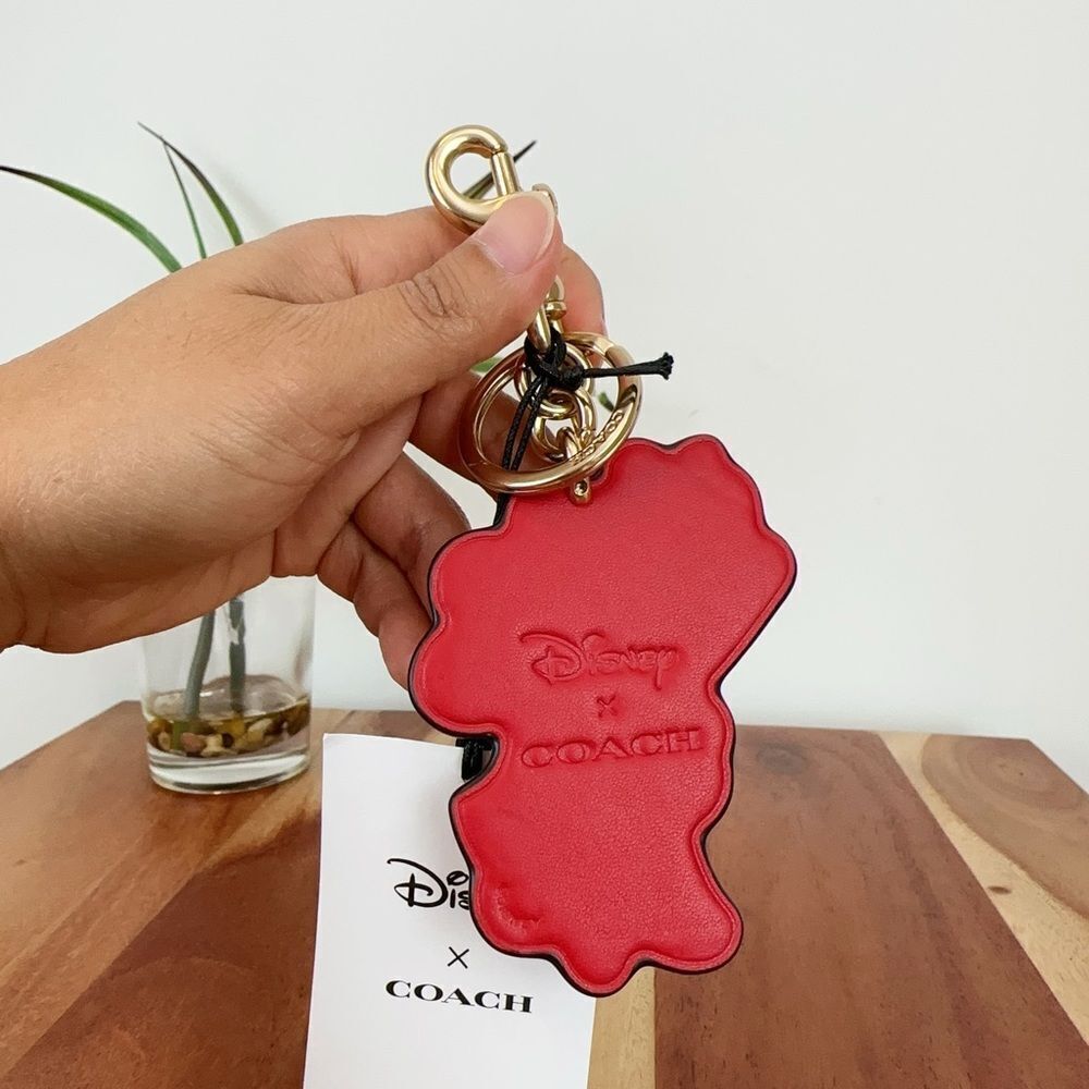 NWT Disney X Coach Minnie Mouse Bag Charm - Picture 4 of 5